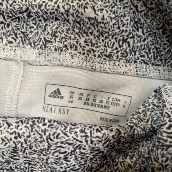 Adidas Peloton Leggings Womens XS Extra Small Multi 7/8 Length Heat.RDY Athletic - Picture 6 of 14